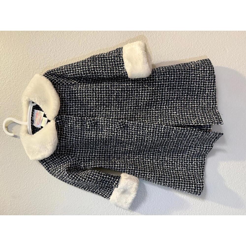 Charming Dollie & Me Toddler Coat - Fur Collar, Size 2T